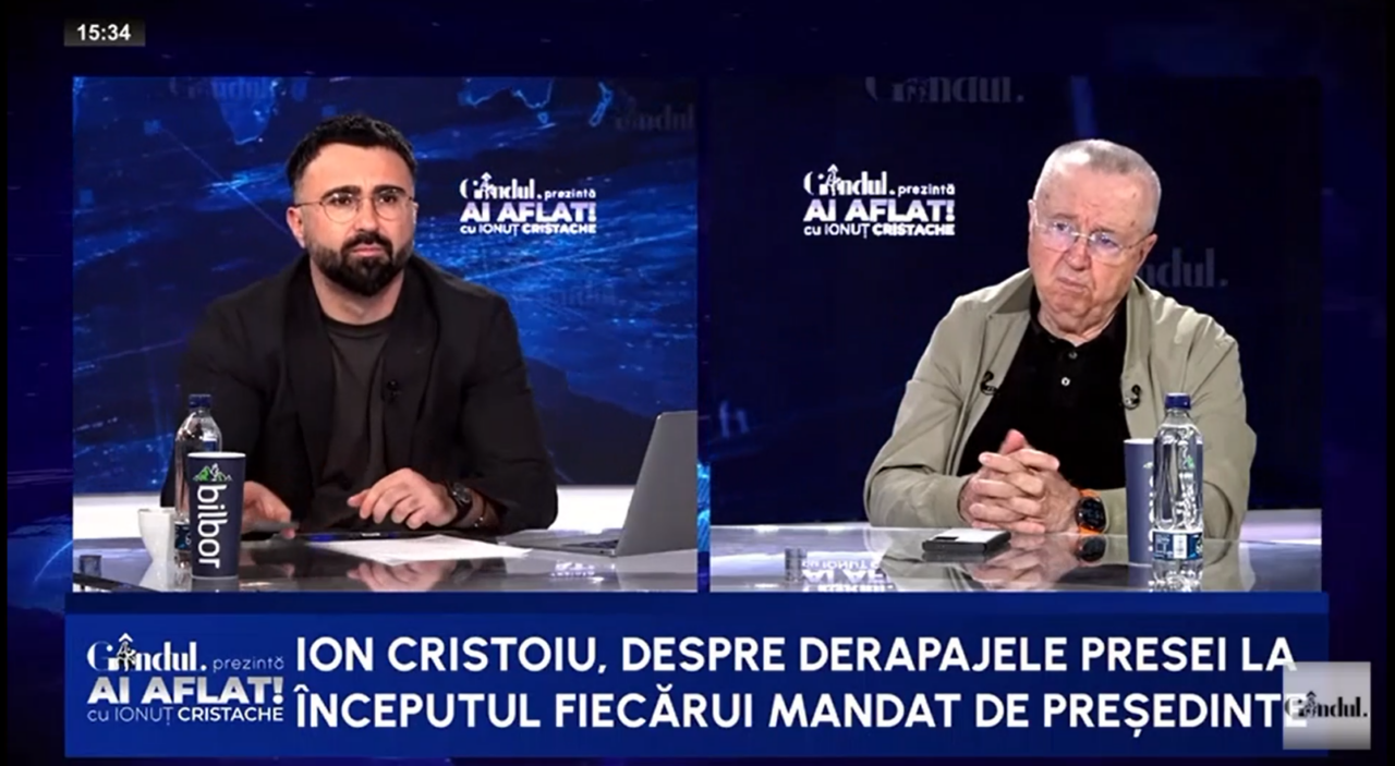 Ion Cristoiu: „GRABA mogulilor și a proprietarilor de site-uri de a trece în partea cealaltă”