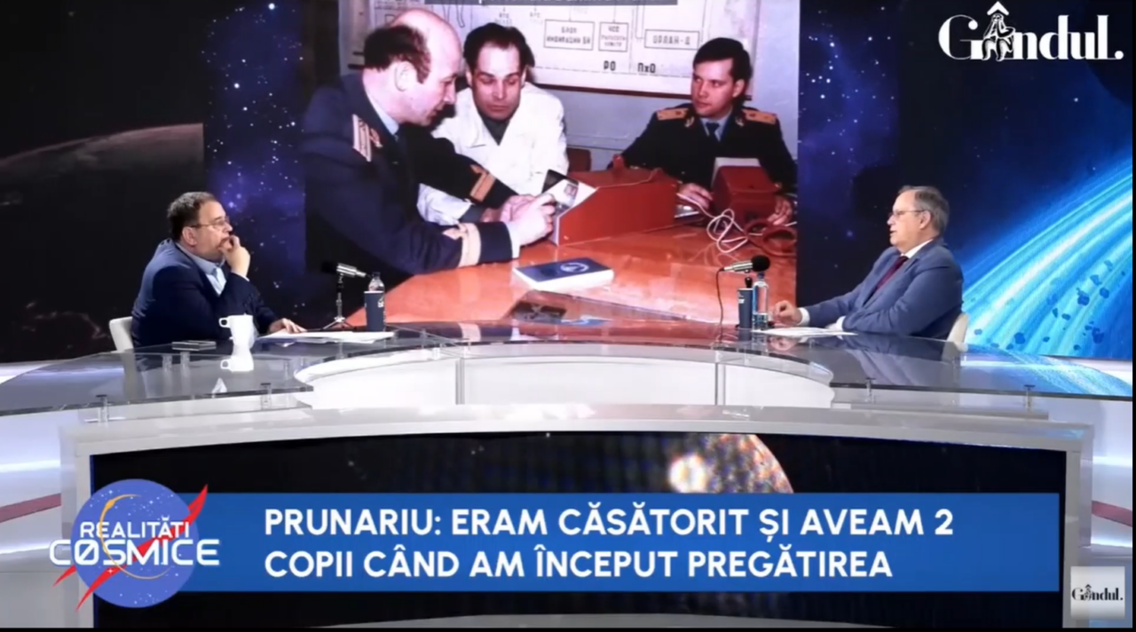 Dumitru Prunariu: „Eram un EROU pentru toți românii”
