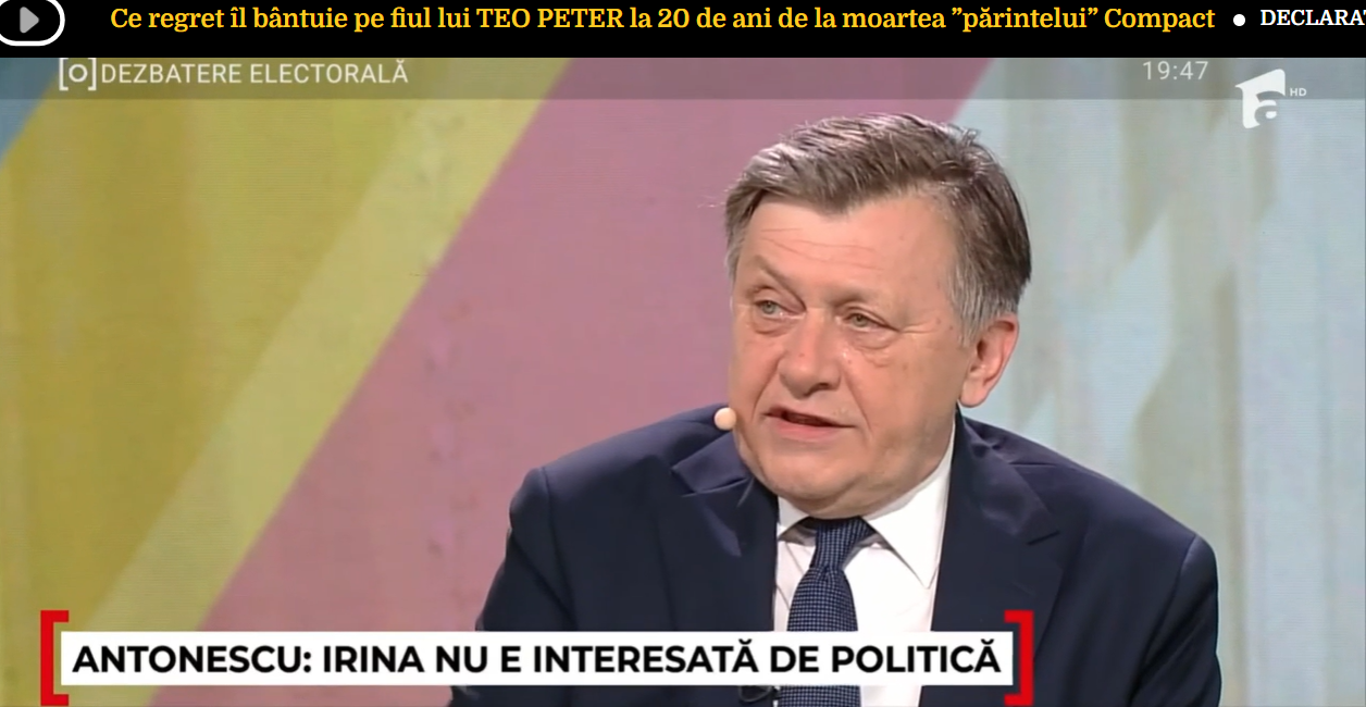 Crin Antonescu: „Prima dată vreau să stau de vorbă cu Ilie Bolojan”
