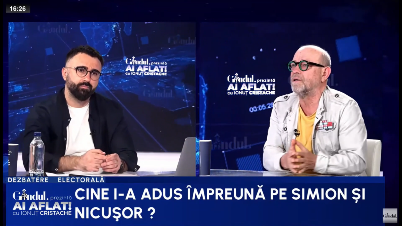 Liviu Mihaiu: „Simion e PREA tânăr pentru funcția de președinte”