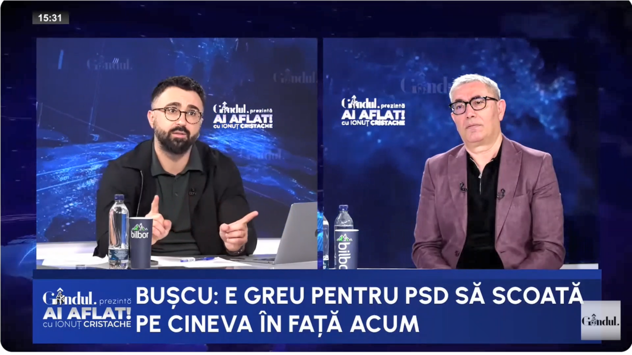 Doru Bușcu: „În partide nu mai sunt oameni fără zgomot politic negativ”