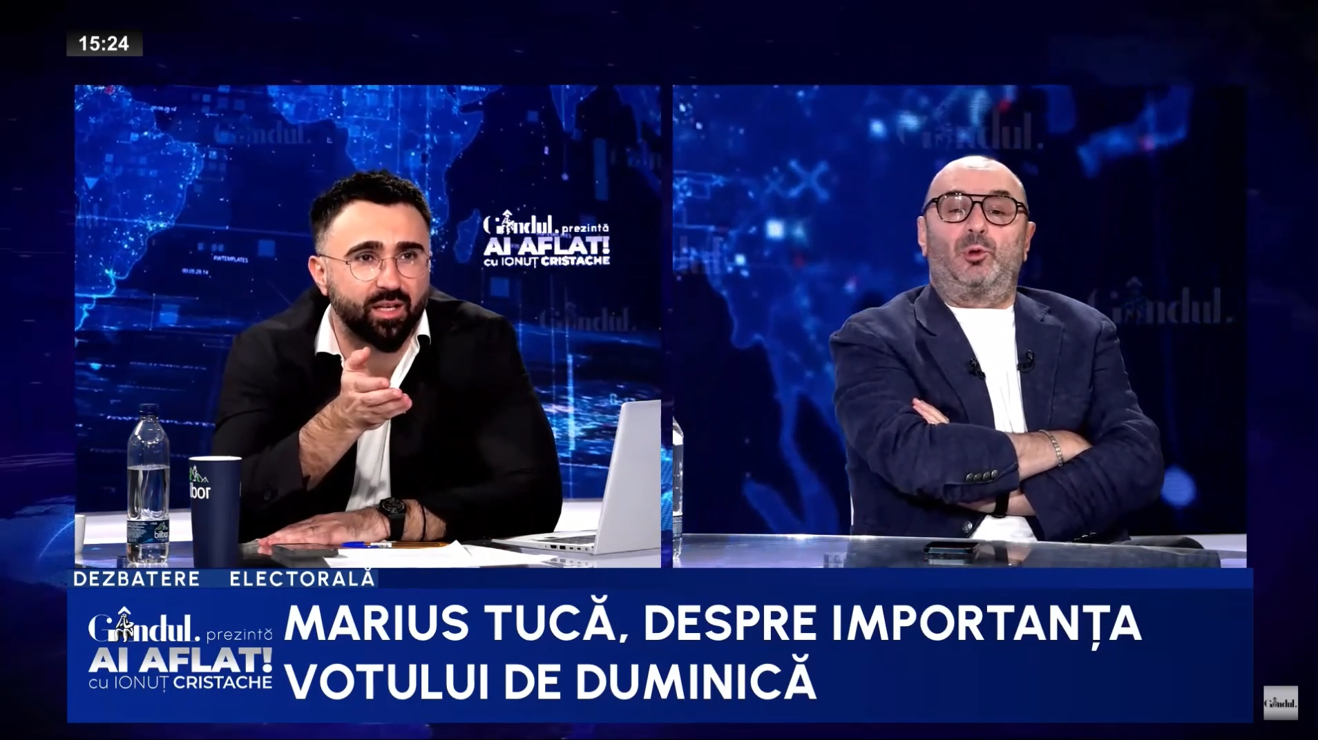 Marius Tucă: „Nicușor Dan n-a făcut nimic ca primar, dar vrea să fie președinte”