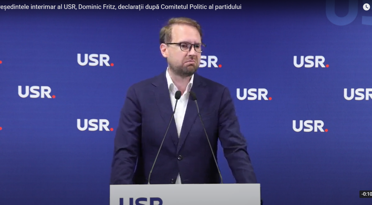 Decizia Comitetului Politic al USR reconfirmă sprijinul oficial al partidului pentru Nicușor Dan