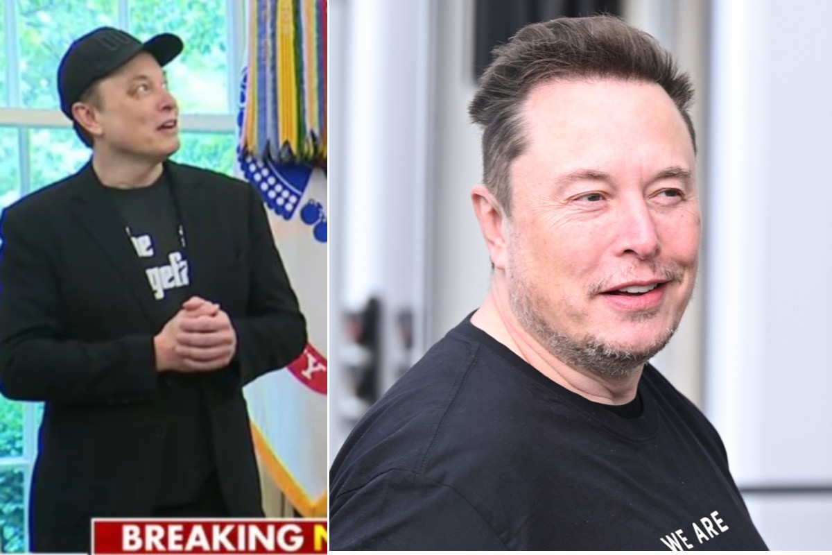 Elon Musk a venit cu vânătăi pe față la conferința cu Donald Trump: „N-am fost nicăieri în apropierea Franței”