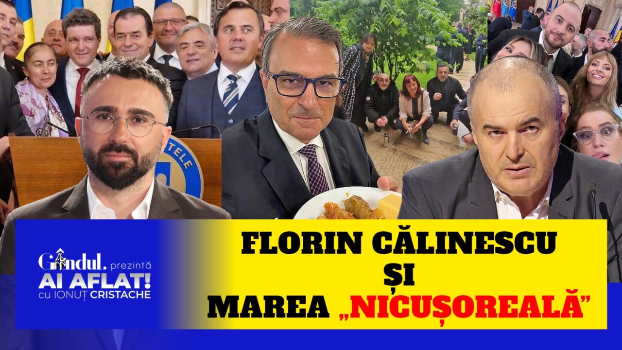 FLORIN CĂLINESCU- România lui Nicuşor Dan! | „Ai Aflat! Cu Ionuț Cristache”