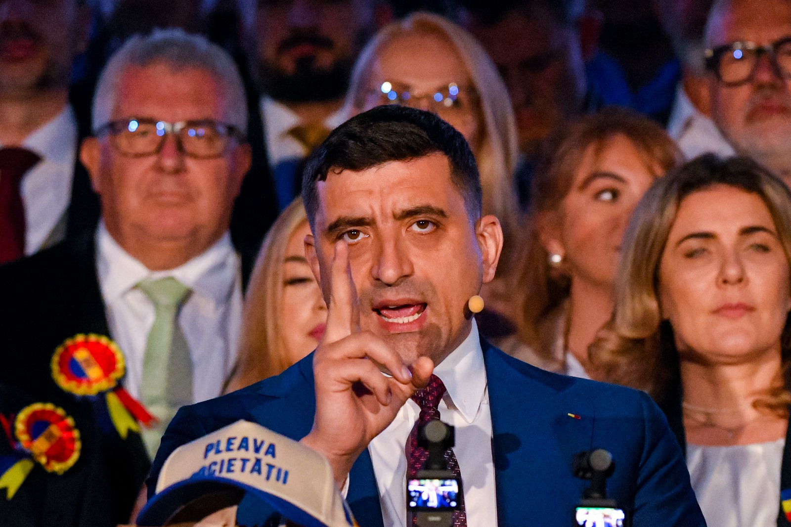 George Simion, surprins în Varșovia după respingerea contestației sale