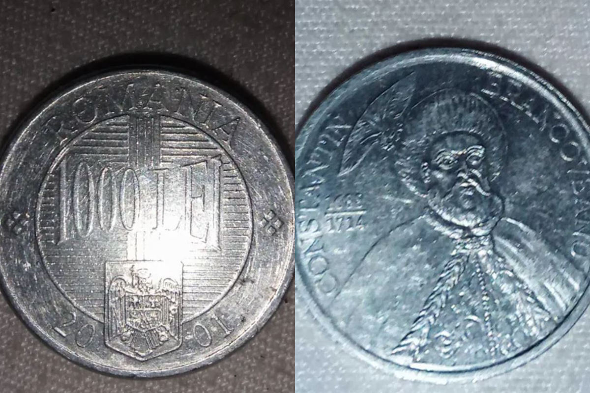 Îți mai amintești de moneda de 1.000 de lei din 2001? Cu cât se vinde, acum, în 2025