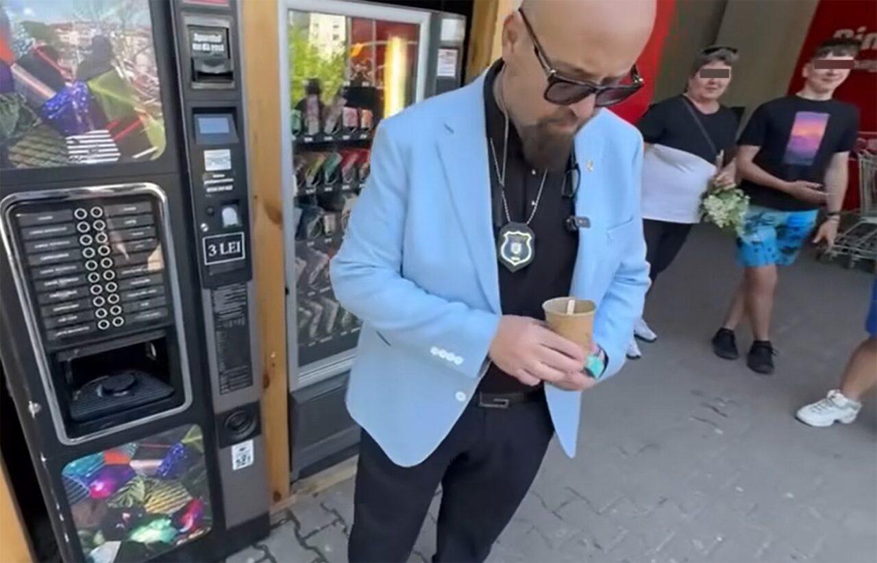 Piedone a cumpărat o CAFEA la 3 lei, dintr-un automat din Suceava. Ce a primit, de fapt, șeful ANPC