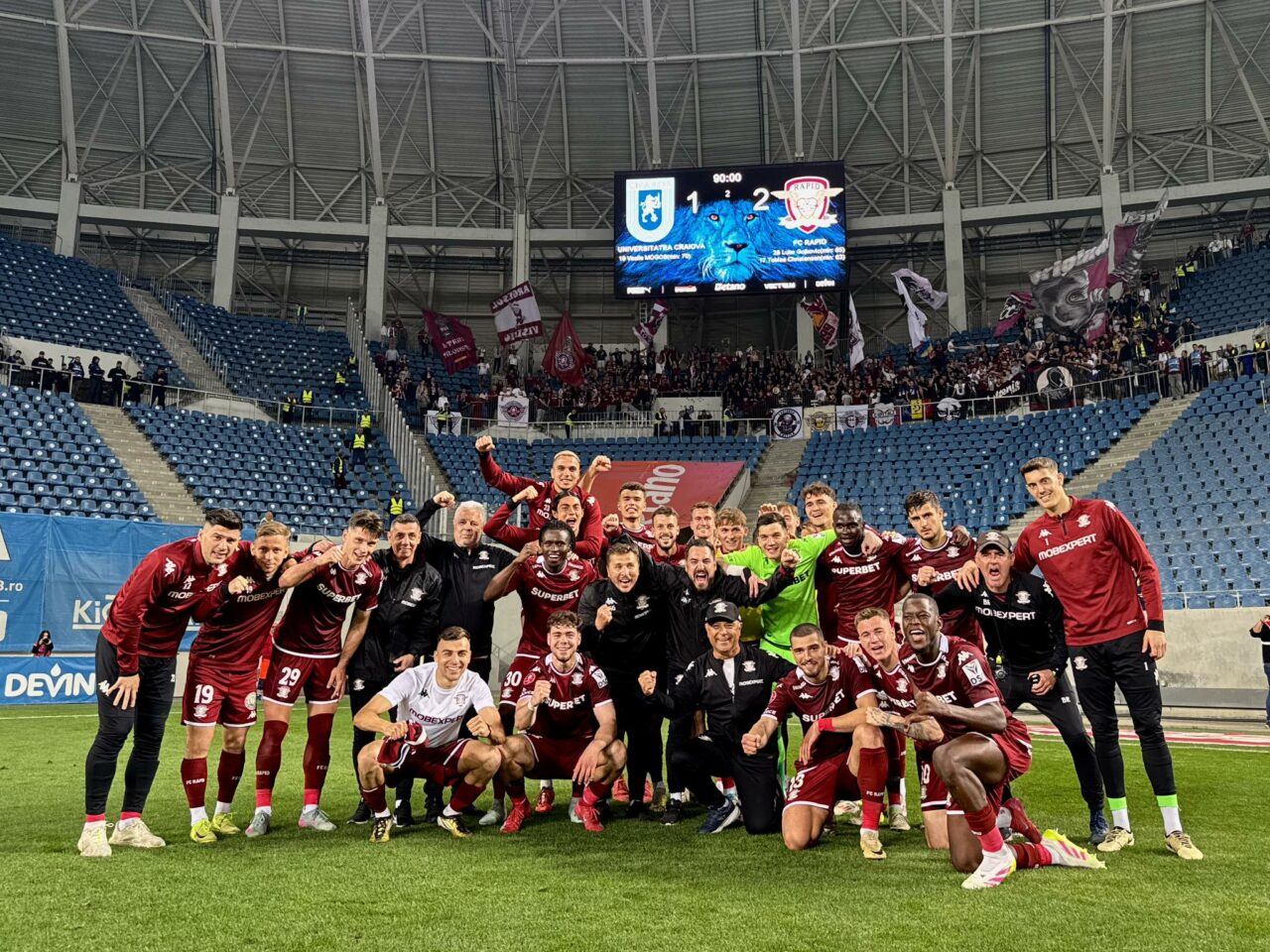 Craiova lui Mirel Rădoi, în COLAPS! Oltenii au pierdut cu Rapid: „E o umilință”