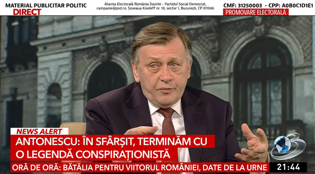 Crin Antonescu salută prezența „EMISARULUI american”: „Terminăm cu o legendă din asta conspiraționistă”