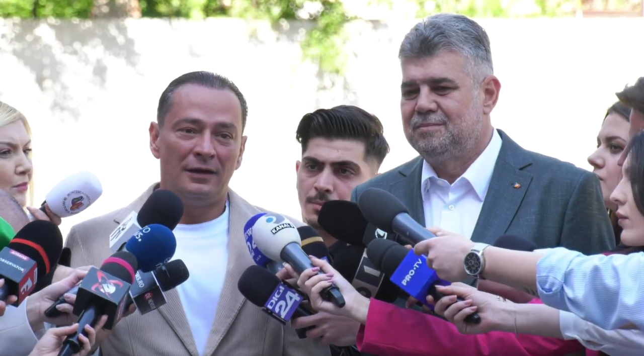 Daniel Băluță a votat alături de Marcel Ciolacu: M-am gândit la fetița mea și la o societate fără URĂ
