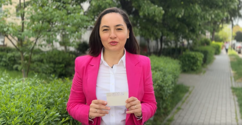 Anamaria Gavrilă (POT) a mers la vot: „Am votat pentru ca românii să primească înapoi alegerea lor”