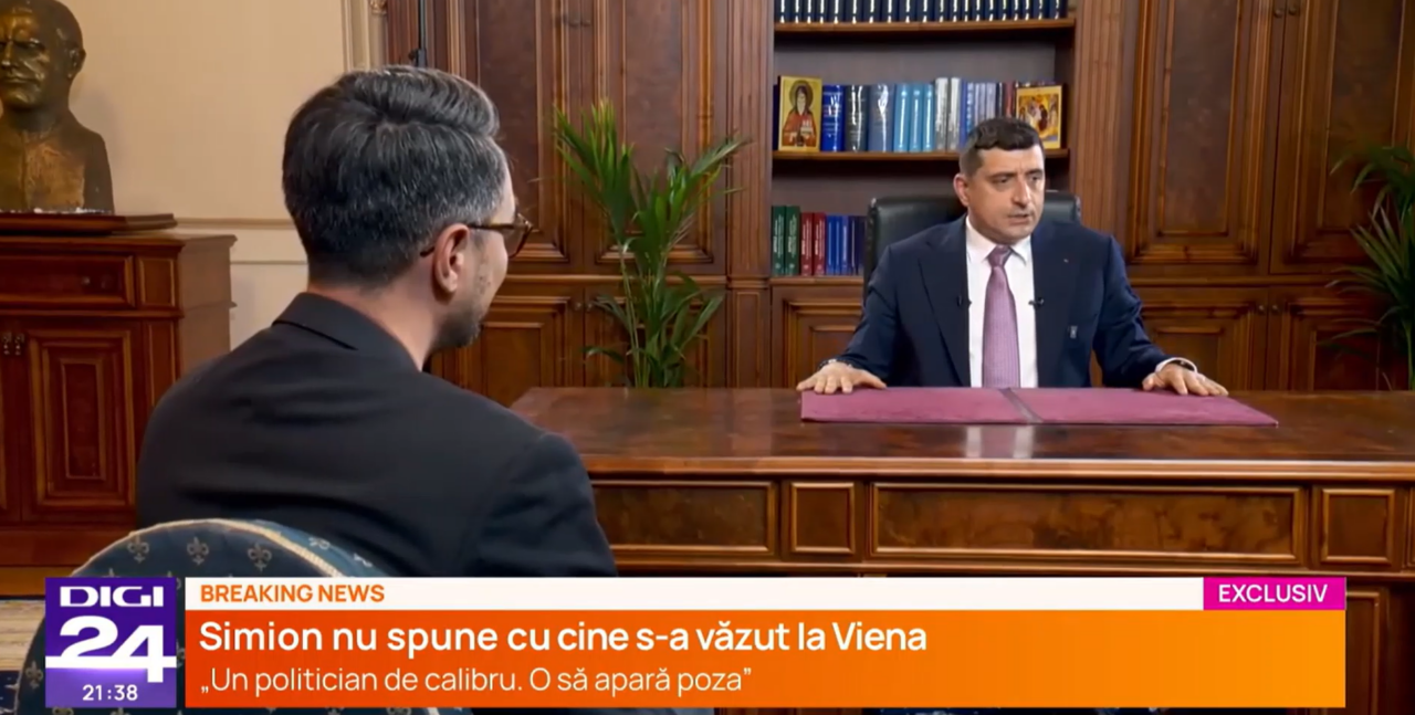 Cu cine s-a întâlnit George Simion la Viena / „Un politician de CALIBRU. O să apară poza”