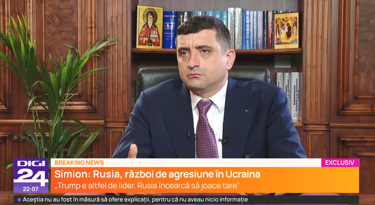 George Simion, despre RĂZBOI: Nimeni întreg la minte nu poate cere asta Ucrainei / Rusia supralicitează şi încearcă să joace tare cu Donald Trump