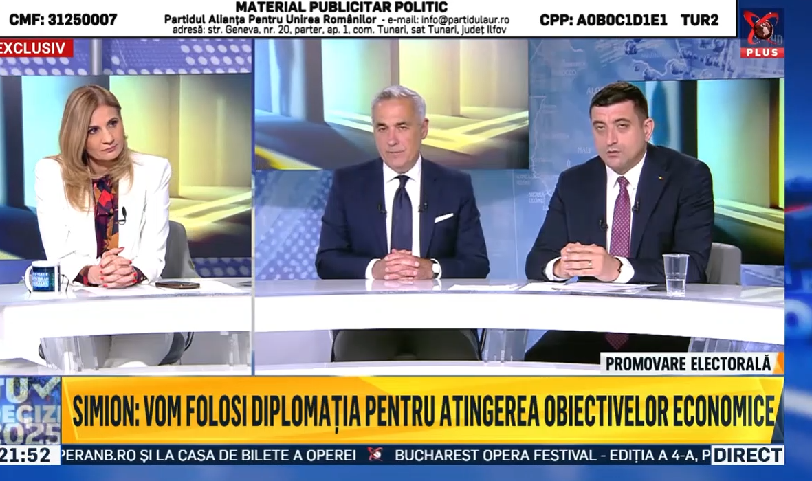 Călin Georgescu: „Să fim uniți, să fim împreună, să ieșim cât mai mulți la vot”