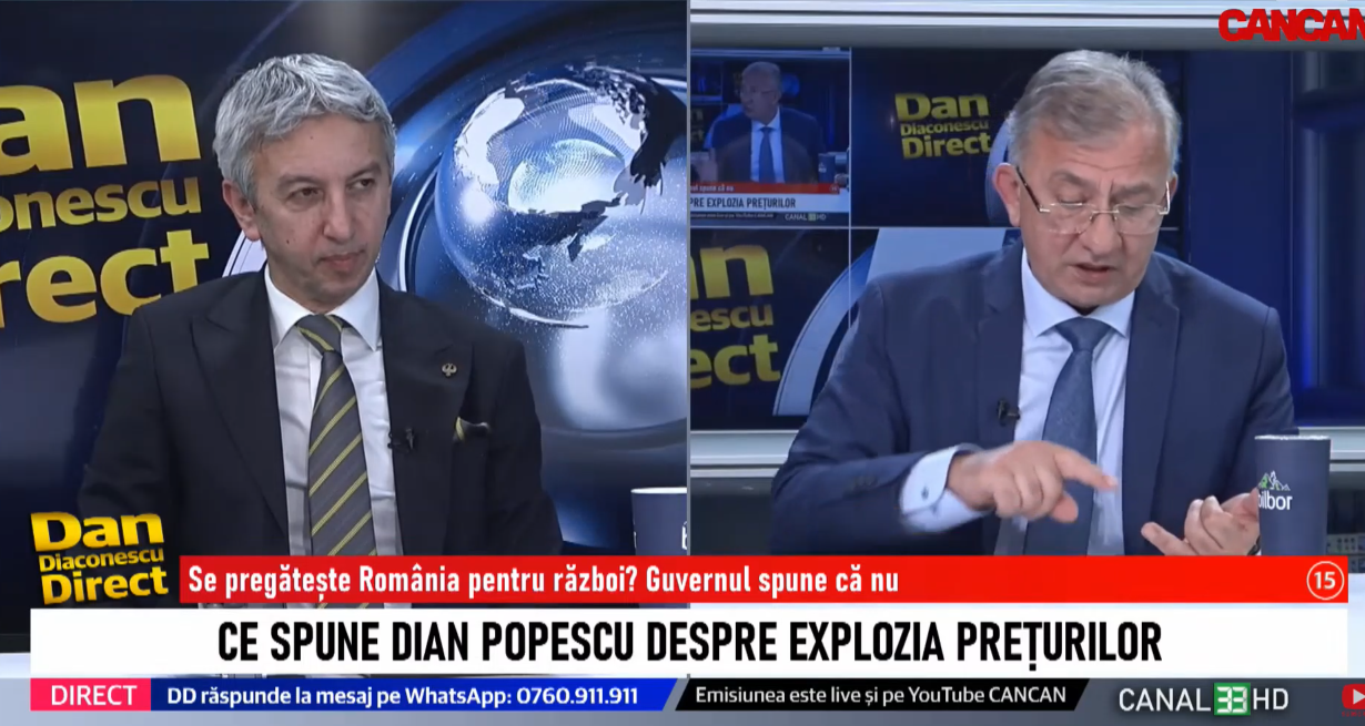 Dian Popescu: „Călin Georgescu este un subiect închis. Rămâne în istorie”