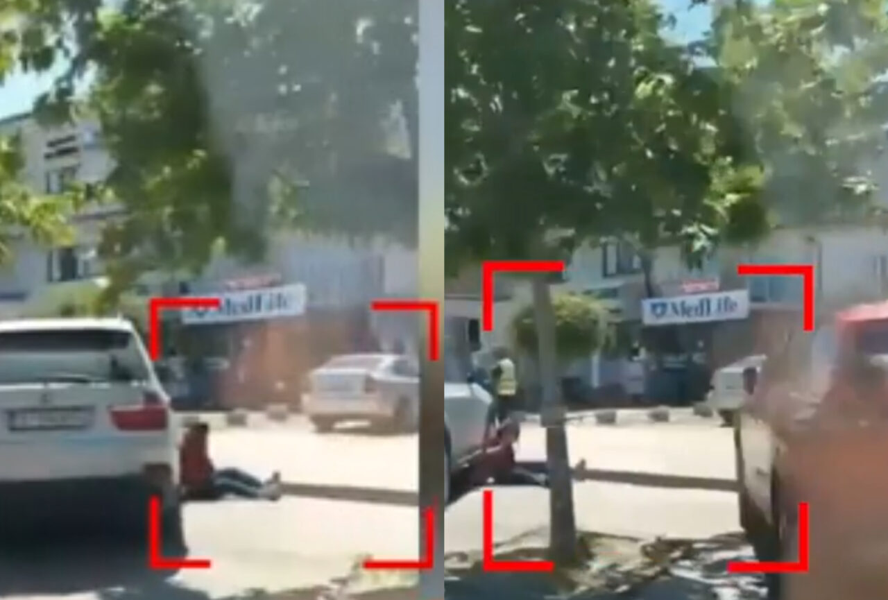 Situație revoltătoare la Craiova. O femeie este lovită de un bărbat, pe stradă, din senin, apoi se face nevăzut