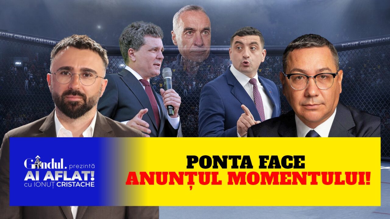 VICTOR PONTA – cui îi va da voturile? | „Ai aflat! Cu Ionuț Cristache”