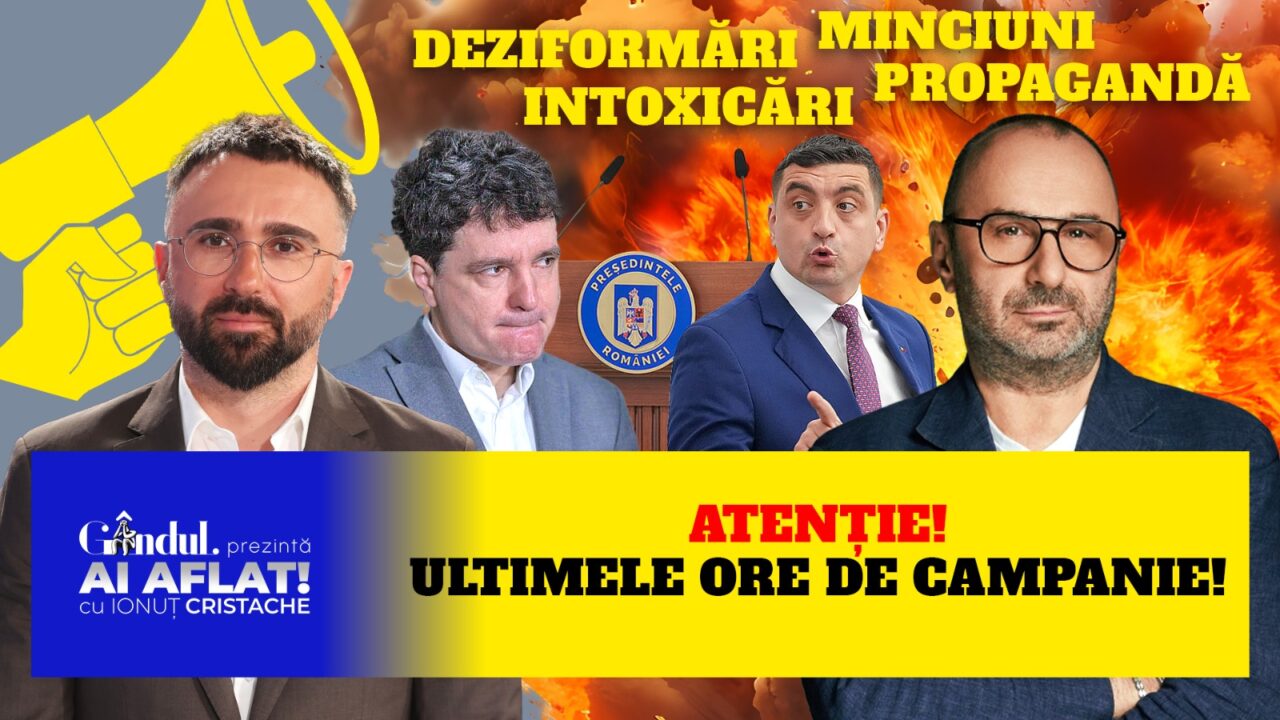MARIUS TUCĂ – APEL DE ULTIMĂ ORĂ! | „Ai aflat! Cu Ionuț Cristache”