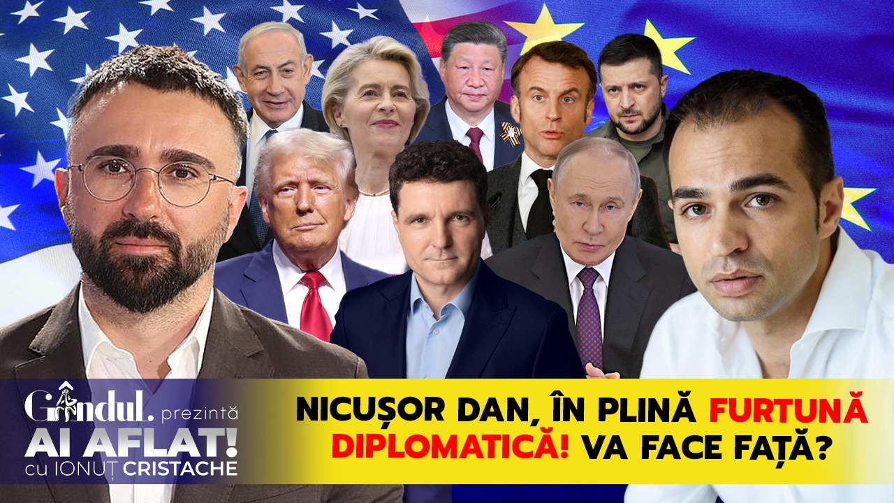 Diplomatul Ștefan Popescu – Cum refacem relațiile cu SUA? |”Ai aflat cu Ionuț Cristache”