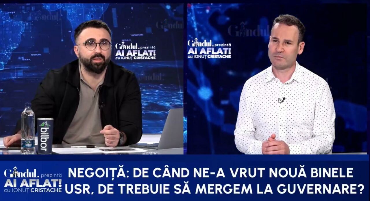 Robert Negoiță: Dacă PSD nu înțelege necesitatea acestei decizii de a intra în OPOZIȚIE, cred că va avea probleme nu grave, foarte grave
