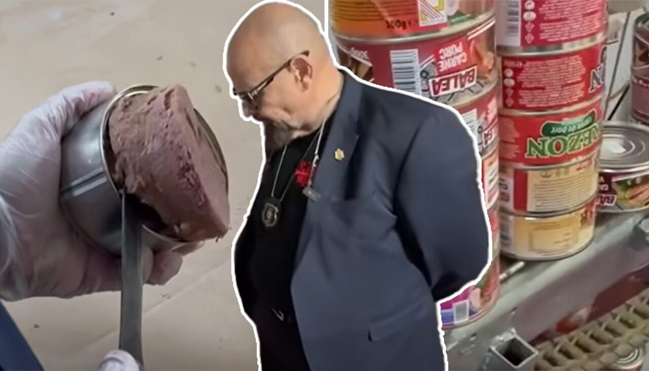 Bănuind că ceva e în neregulă, Piedone a trimis la laborator câteva conserve produse de această fabrică din Domnești. Șeful ANPC a înlemnit!