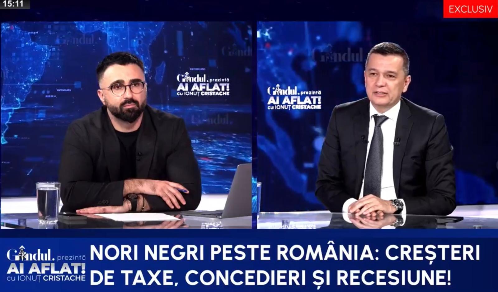 Grindeanu: Salariile și investițiile în transport, în siguranță