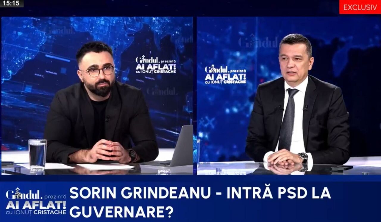 Sorin Grindeanu: „Am mai participat după alegerile parlamentare la o posibilă coaliție cu USR. Nu s-a reușit”
