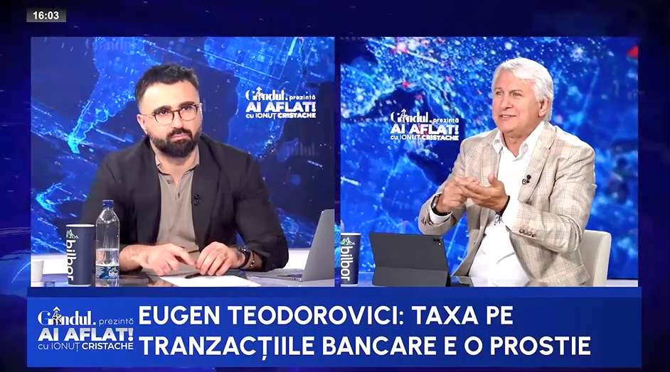 Eugen Teodorovici: „Ziua de vineri să fie nelucrătoare pentru bugetarii care nu lucrează cu publicul”