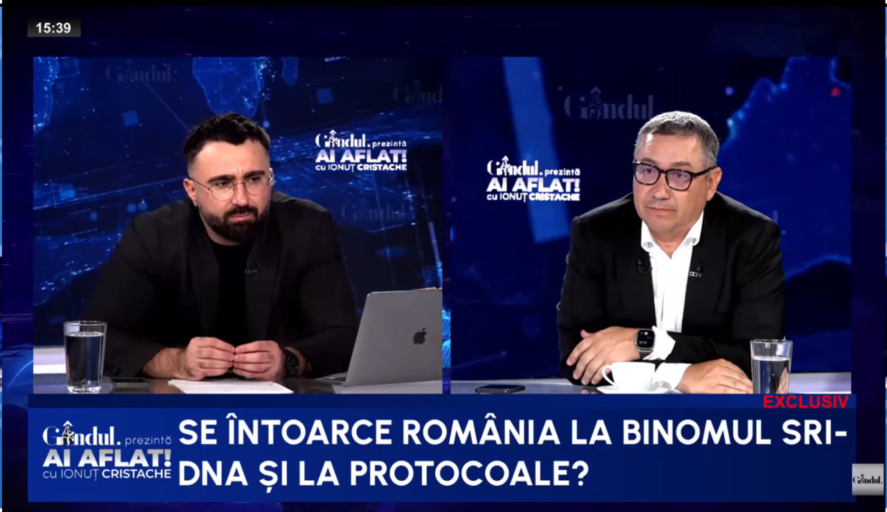 Victor Ponta, despre metoda lui Nicușor Dan privind combaterea evaziunii fiscale: Eu am avut ideea cu SRI