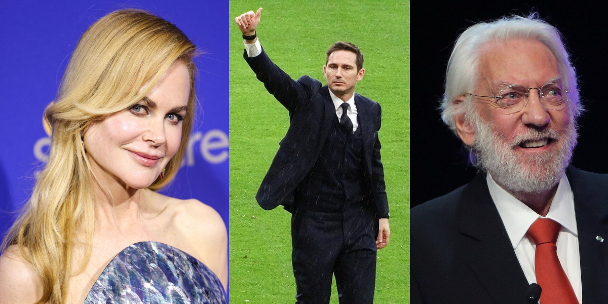 20 IUNIE, calendarul zilei: Nicole Kidman împlinește 58 de ani, Frank Lampard 47/ Un an de la decesul lui Donald Sutherland