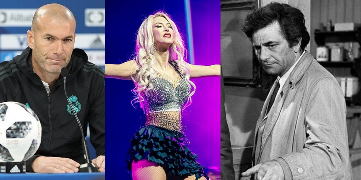 23 IUNIE, calendarul zilei: Zinedine Zidane împlinește 53 de ani, Andreea Bălan 41/ Moare Peter Falk (Columbo)