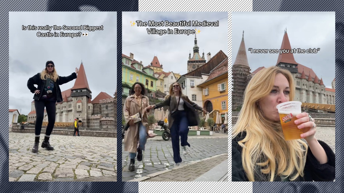 O vloggeriță din SUA a vizitat Sibiul, Sighișoara și Castelul Corvinilor. Primele ei impresii: „Românii sunt prietenoși, dar prea curioși”