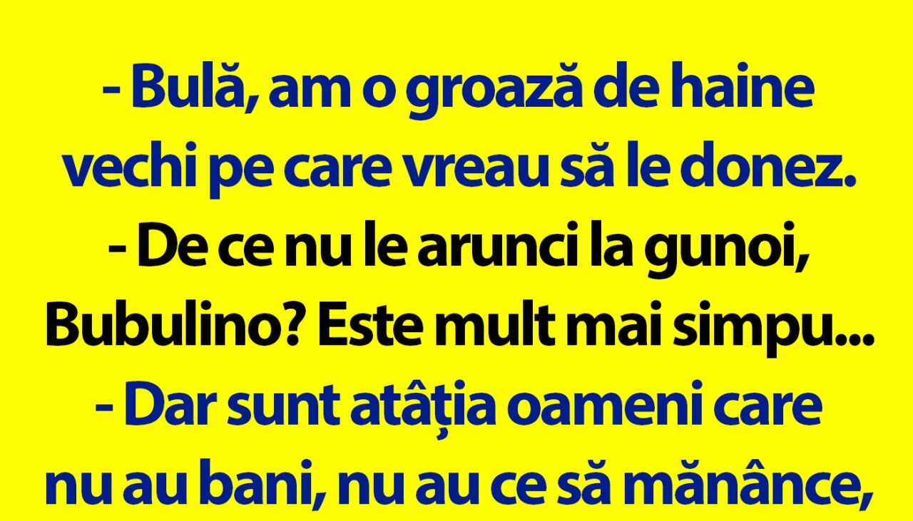 BANC | Bulă și filantropia