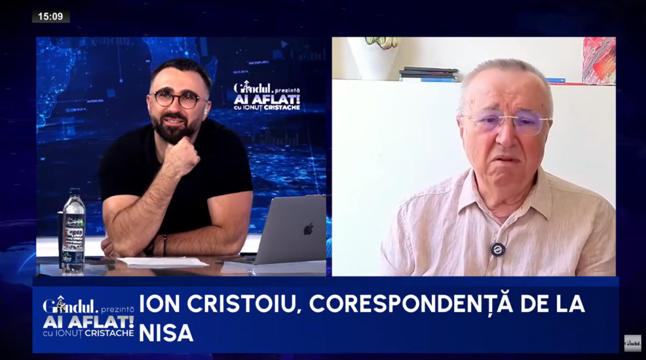 Ion Cristoiu: „TOȚI cei care sunt suveraniști sunt considerați ghiorțani, ghiolbani, extremiști”