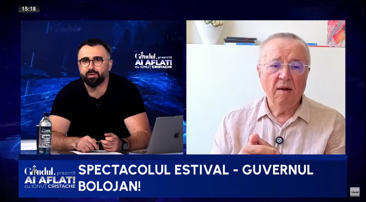 Ion Cristoiu: „Pentru mine rămâne un mare MISTER acest etern, Cătălin Predoiu”