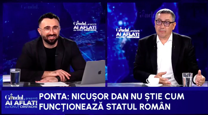 Victor Ponta: „Prima concluzie de când e Nicușor Dan la Cotroceni e că nu se schimbă nimic”