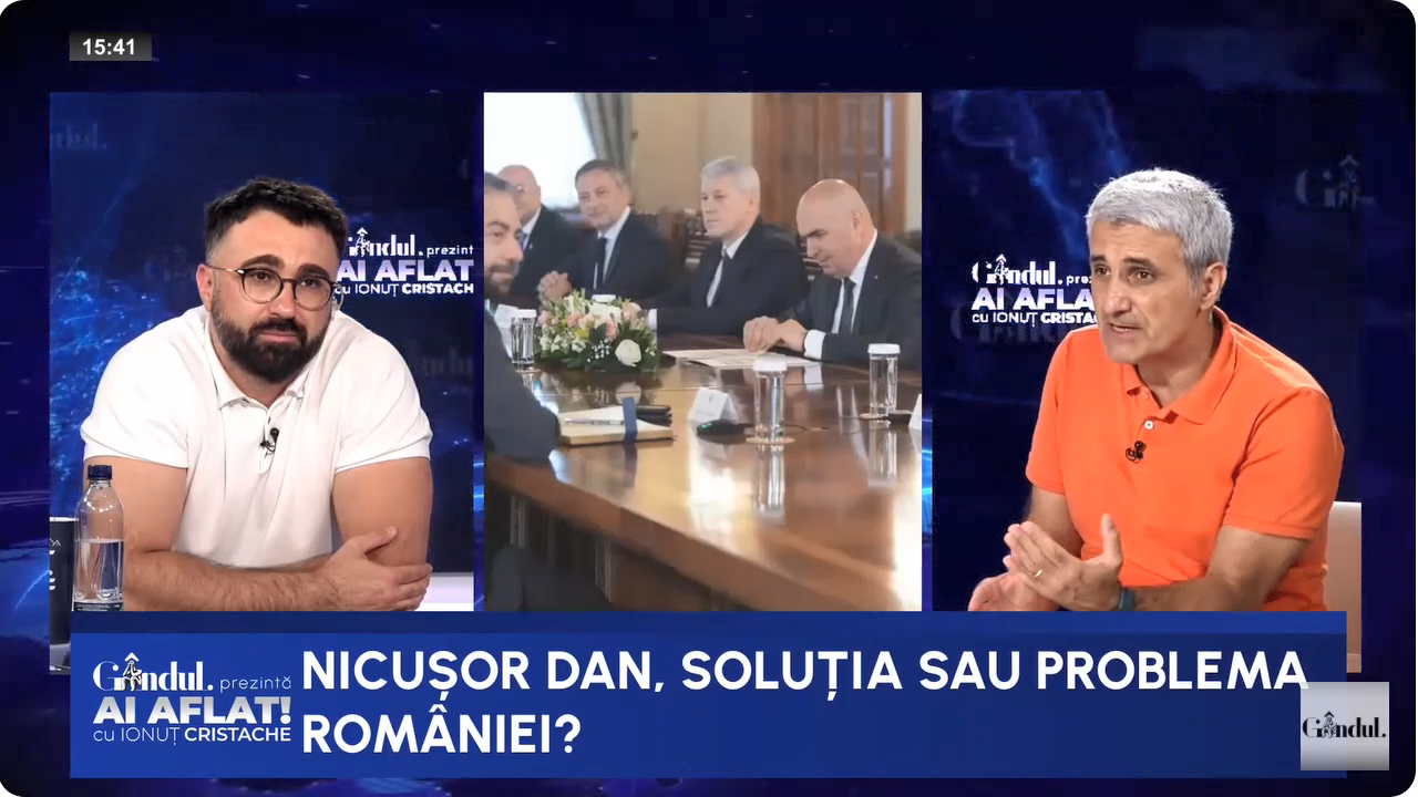 Robert Turcescu: „Bolojan e un activist încrâncenat”