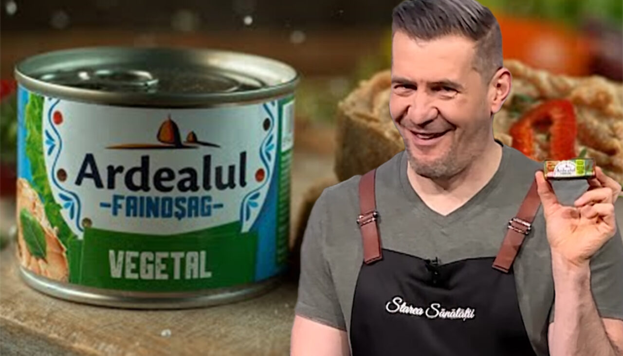 Dragoș Pătraru a aflat ce este „fainoșagul”, de fapt: Din ce este făcut pateul vegetal Ardealul