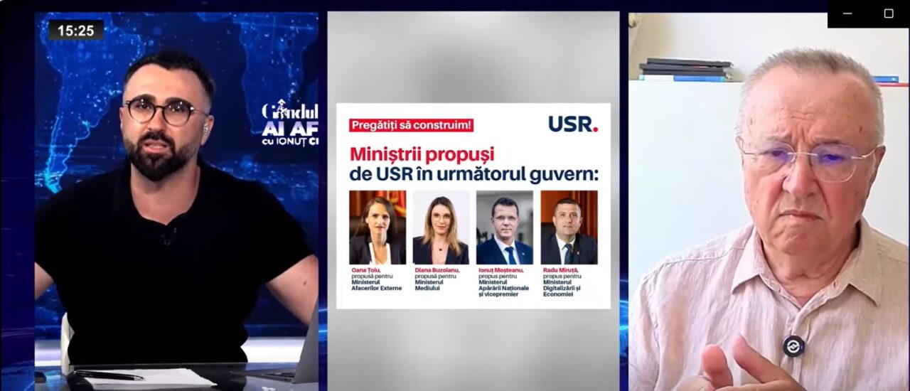 Ion Cristoiu: „Acest GUVERN este, în cea mai mare parte, impus de președinte. În CSAT va domina progresismul”