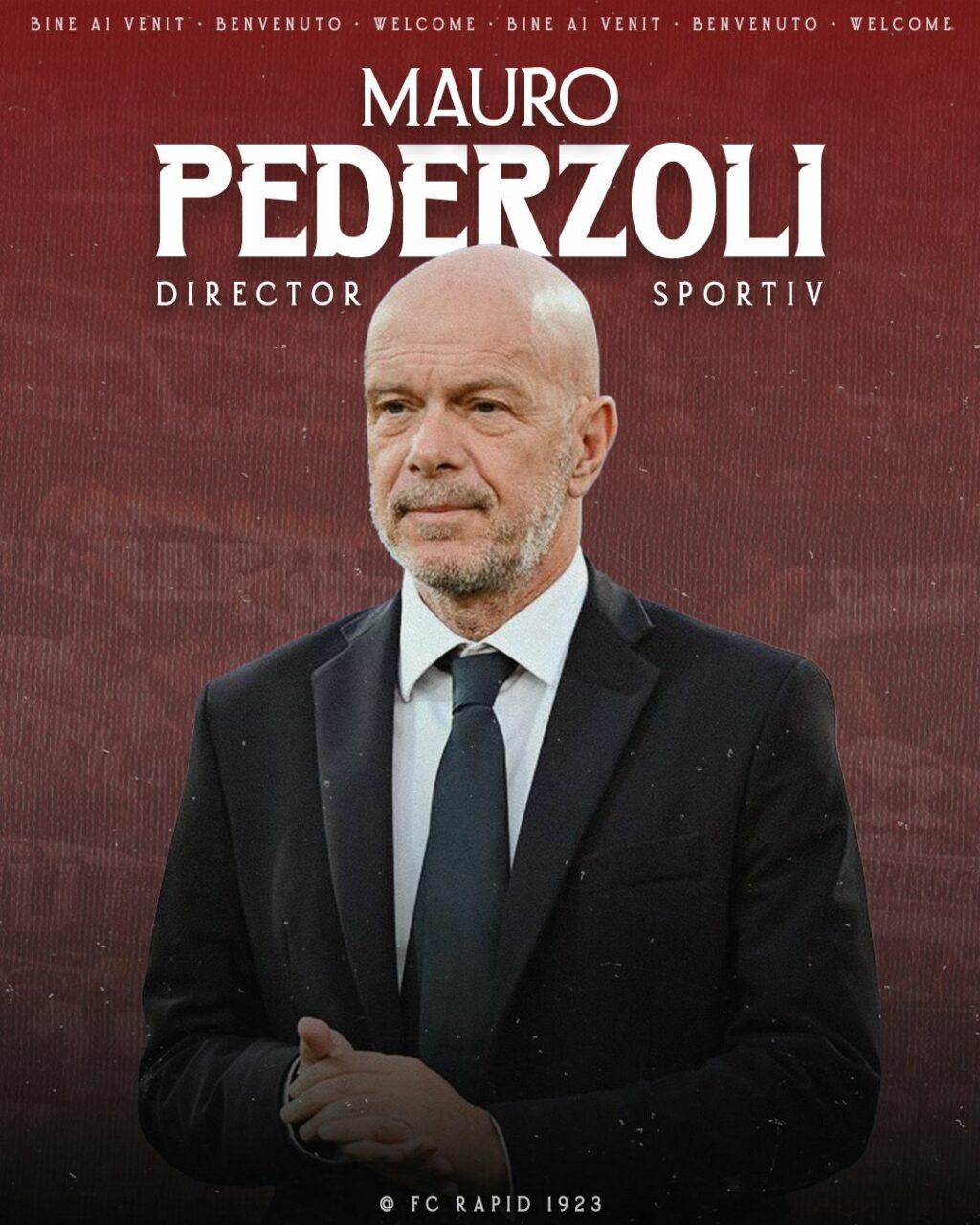 Rapid are un nou DIRECTOR sportiv. Cine e italianul Mauro Pederzoli