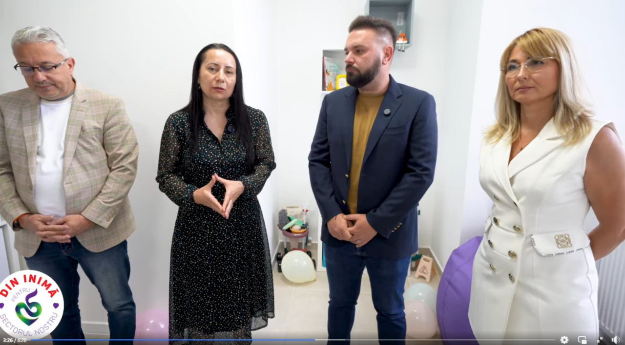 (P) Centru destinat copiilor cu autism, din Sectorul 5. Activitatea se desfășoară în Complexul Multifuncțional “Sfântul Andrei”