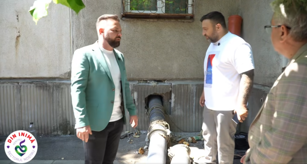 (P) Primarul Vlad Popescu Piedone, acțiune de salubrizare a subsolurilor de bloc: „Nimeni nu a intervenit aici de mai bine de 30 de ani”