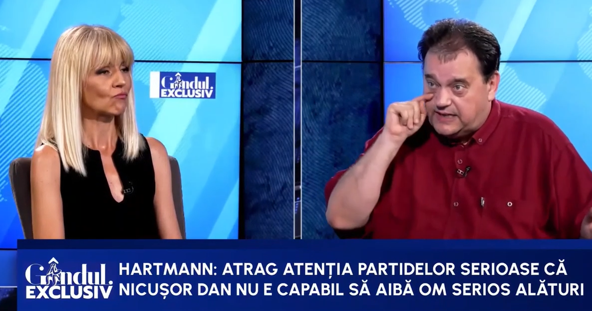 H.D. Hartmann: „Cu haoticul de Nicușor Dan, un prim-ministru serios nu poate să lucreze”