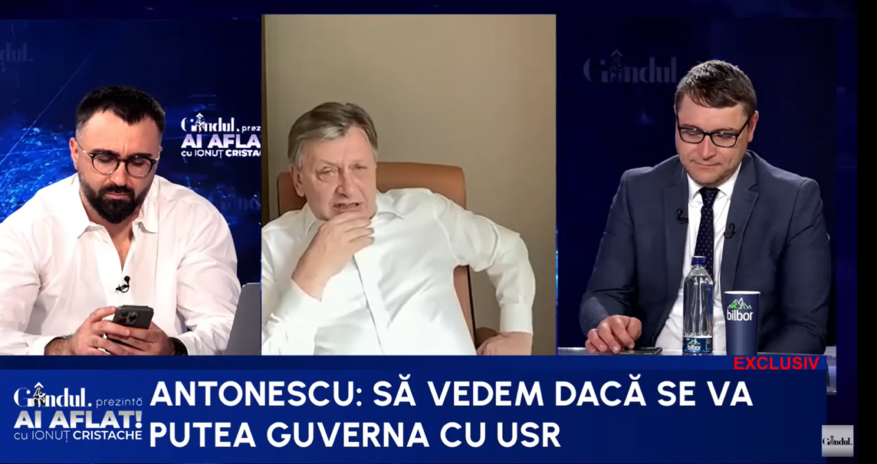 Crin ANTONESCU, apel către PNL: „Să clarifice ce fel de partid este: progresist, de expresie europeană, sau conservator”