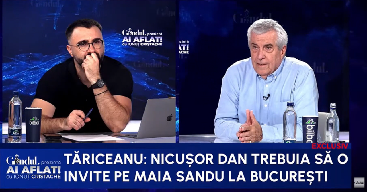Călin Popescu Tăriceanu: „Ilie Bolojan s-a înhămat la o treabă riscantă”