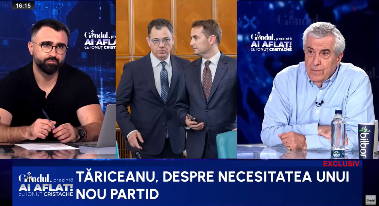 Călin Popescu-Tăriceanu: „Elementele democrației se bazează pe drepturile și libertățile individuale. Este nevoie de un astfel de partid”