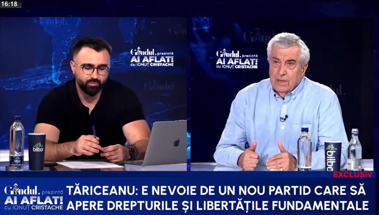 Călin Popescu-Tăriceanu, despre implicarea SRI în combaterea evaziunii: „Este reflectarea faptului că Nicușor Dan nu are experiența necesară”