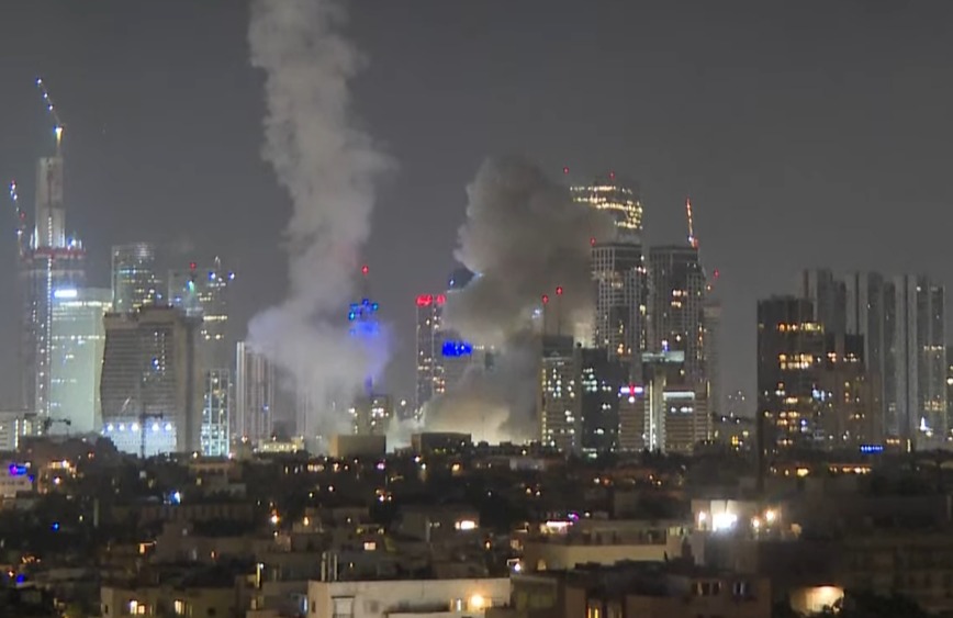 VIDEO | Iranul atacă Israelul cu rachete balistice ca ripostă la bombardamentele asupra instalațiilor nucleare /O explozie s-a produs în Tel Aviv
