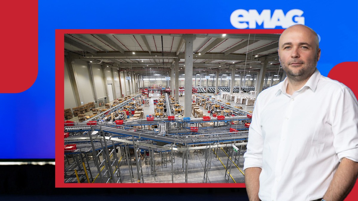 Grupul eMAG, creștere de 12% a cifrei de afaceri în anul fiscal 2024-2025. Investițiile anunțate pentru următorul an depășesc 1,2 miliarde de lei